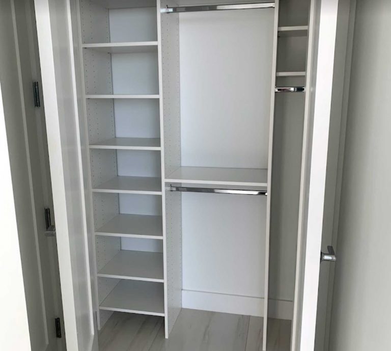 Attractive and Functional BuiltIn Linen Closet on a Budget